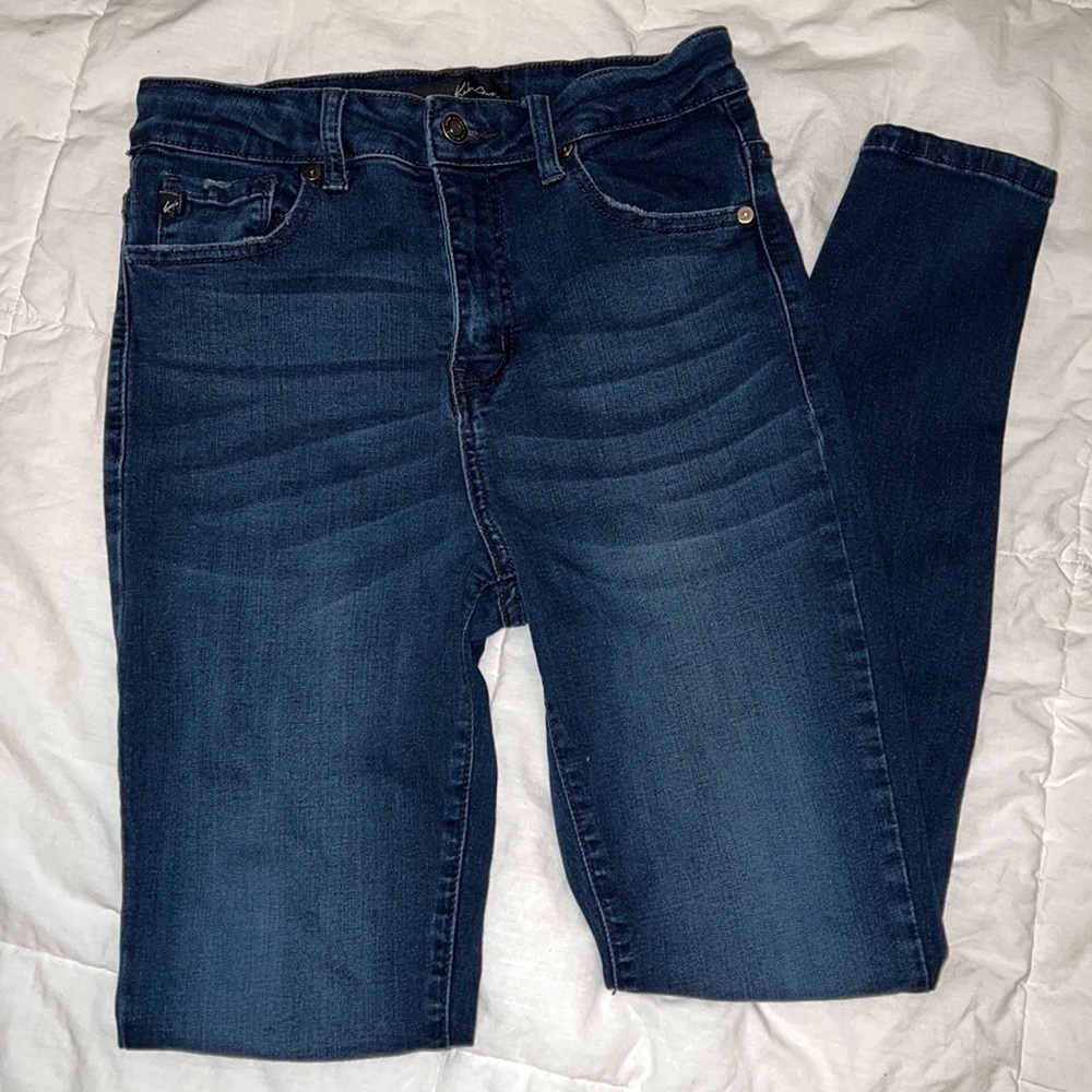 KanCan dark high rise jeans